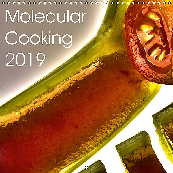 Molecular Cooking 2019 (Wall Calendar 2019 300 × 300 mm Square), Marc Heiligenstein