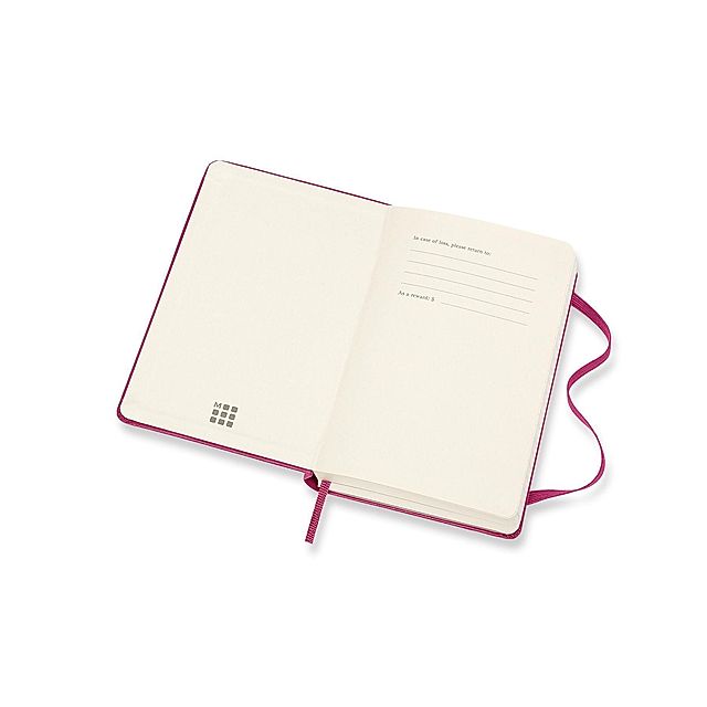 Moleskine 12 Monate Tageskalender 2022 Pocket A6, Bougainville Pink Buch  versandkostenfrei bei Weltbild.de bestellen