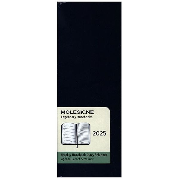 Moleskine 12 Monate Wochen Notizkalender 2025, Large/A5