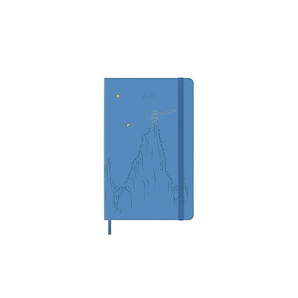 Moleskine 12 Monate Wochen Notizkalender - Der kleine Prinz 2023, Large/A5, Berg