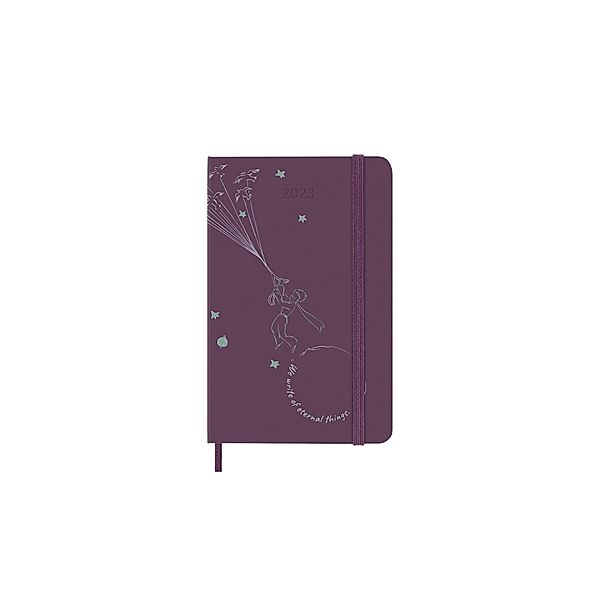 Moleskine 12 Monate Wochen Notizkalender - Der kleine Prinz 2023, Pocket/A6, Flieg