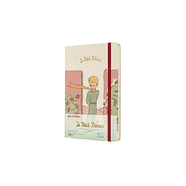 Moleskine 18 Monate Wochen Notizkalender 2020/2021 Large/A5, Der kleine Prinz, Rosen