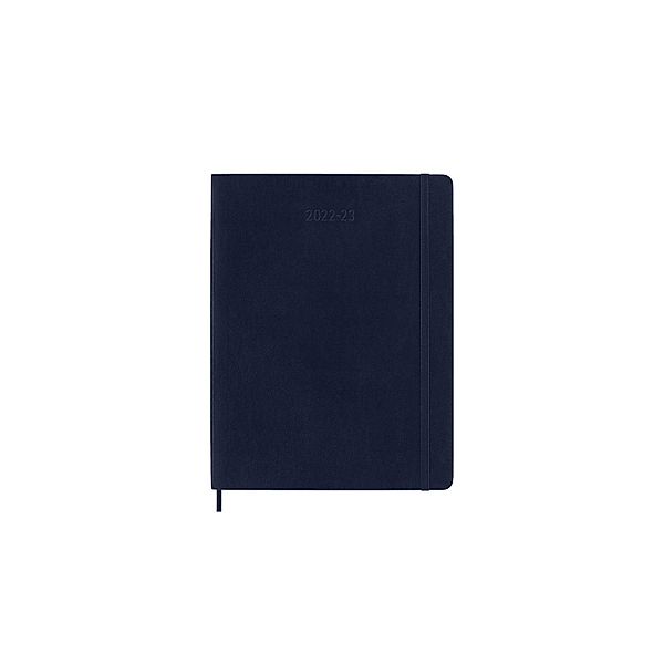 Moleskine 18 Monate Wochen Notizkalender 2022/2023, XL, Saphir