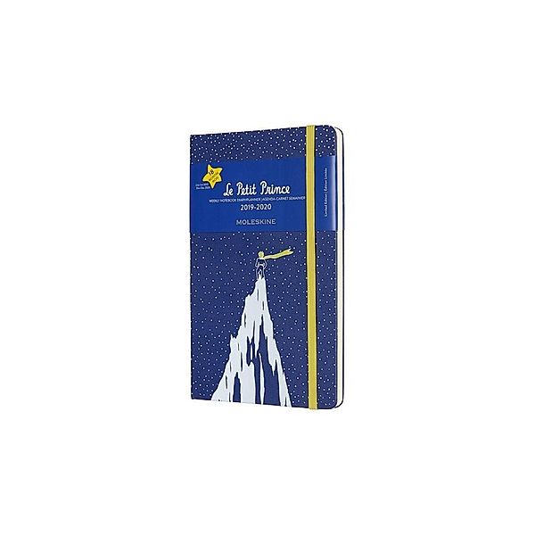 Moleskine 18 Monate Wochen Notizkalender - Der Kleine Prinz 2019/2020 Large/A5, Berg