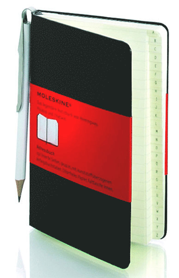Moleskine-Adressbuch, DIN A6 Buch versandkostenfrei bei Weltbild.ch  bestellen