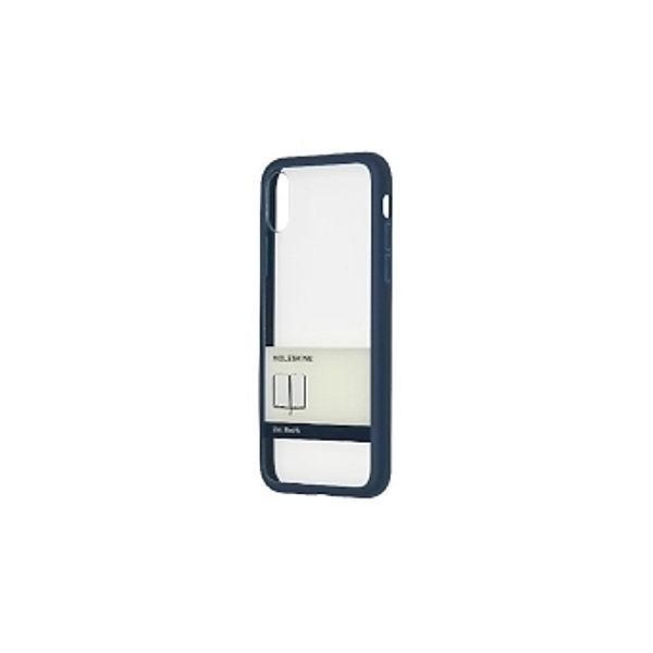 Moleskine Blue Tpu Band Iphone 10 Hard Case, Moleskine