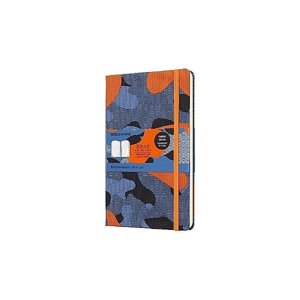 Moleskine Camouflage Orange Limited Collection Notebook Large Ruled, Moleskine