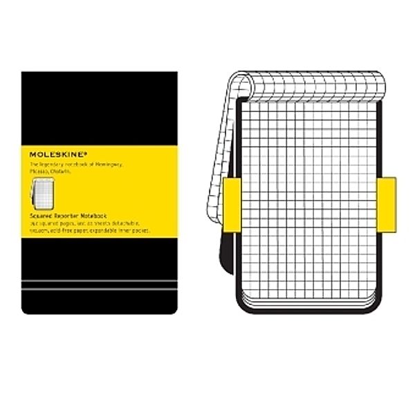 Moleskine classic, Pocket Size, Reporter Squared Notepad