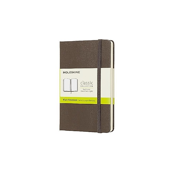 Moleskine Earth Brown Notebook Pocket Plain Hard, Moleskine