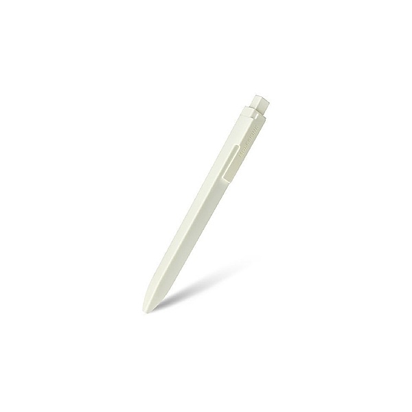Moleskine Kugelschreiber - Go Schwarz, Mine 1,0 mm, Write Here, Write Now, Elfenbeinweiß