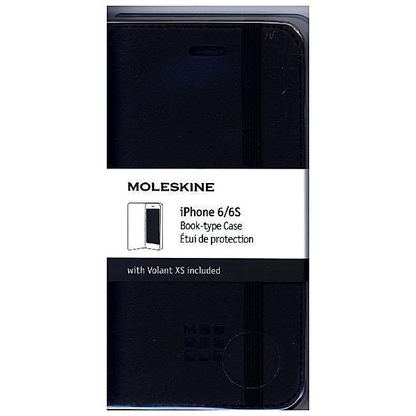 Moleskine - Moleskine Klassische Tasche für Iphone 6/6S, Schwarz