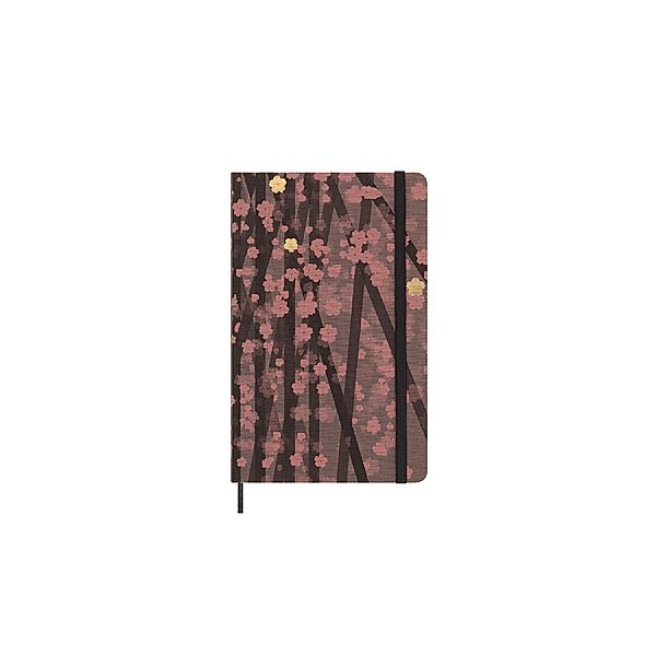 Moleskine / Moleskine Notizbuch - Sakura 2023, Large/A5, Fester Stoffeinband, Blanko