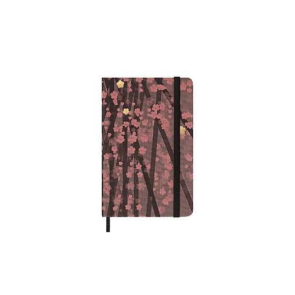 Moleskine / Moleskine Notizbuch - Sakura 2023, Pocket/A6, Fester Stoffeinband, Liniert