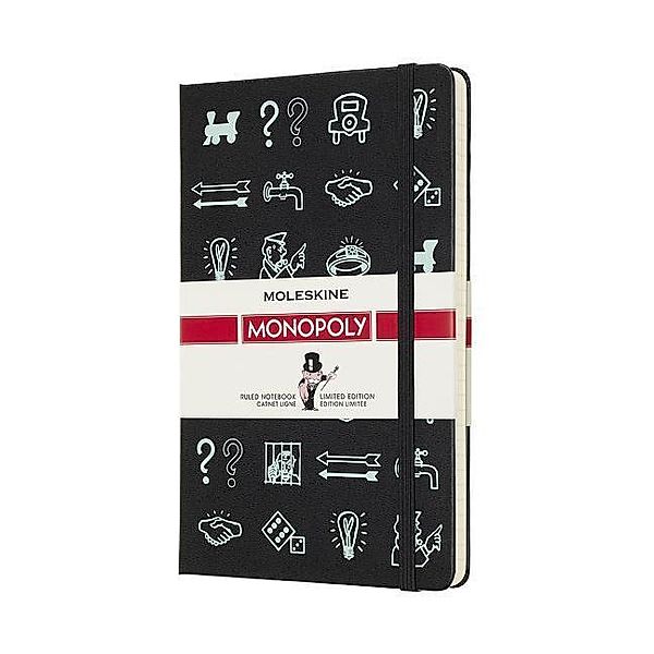 Moleskine Monopoly Icons Limited Edition Notebook Large Ruled, Moleskine
