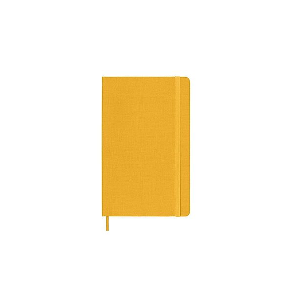 Moleskine Notizbuch - Color, Large/A5, Liniert, Stoffeinband, Orangegelb