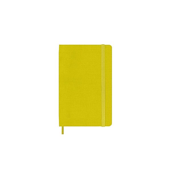 Moleskine Notizbuch - Color, Pocket/A6, Liniert, Stoffeinband, Strohgelb