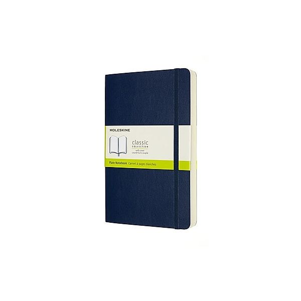 Moleskine Notizbuch Erweitert Large/A5 Liniert, Softcover, Saphir