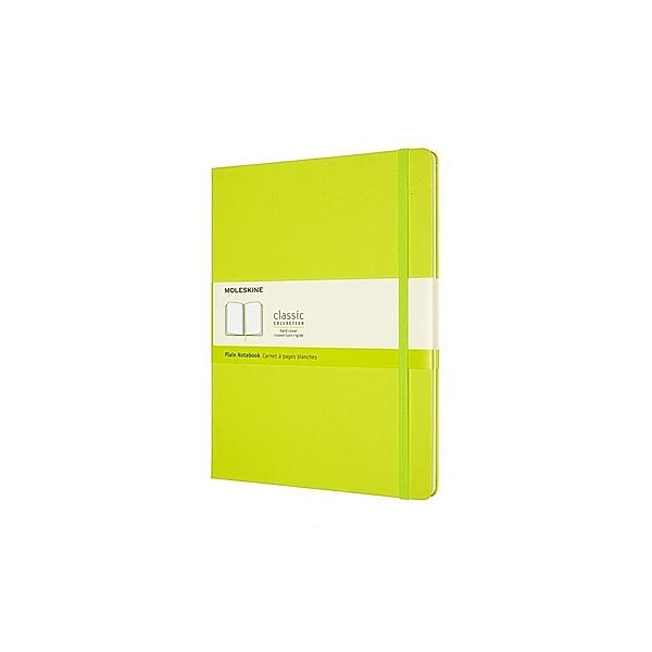 Moleskine Notizbuch Extra Large Blanko, Hardcover, Limetten Grün