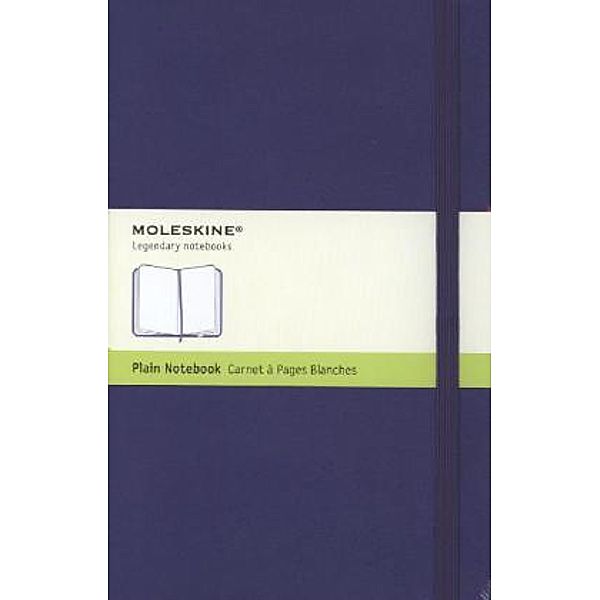 Moleskine Notizbuch, Large, A5, blanko, violett, Moleskine