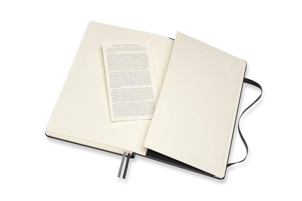 Moleskine Notizbuch, Large, A5 Punktraster, Erweiterte Seitenanzahl, Hard  Cover, Schwarz Buch