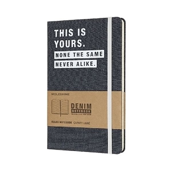 Moleskine Notizbuch Large Size, Liniert, Hard Cover, This is yours