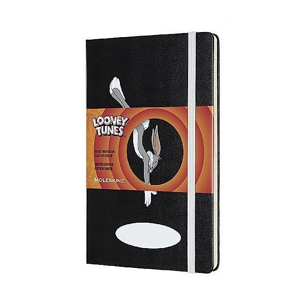 Moleskine Notizbuch - Looney Tunes Large/A5, Liniert, Hard Cover, Bugs Bunny