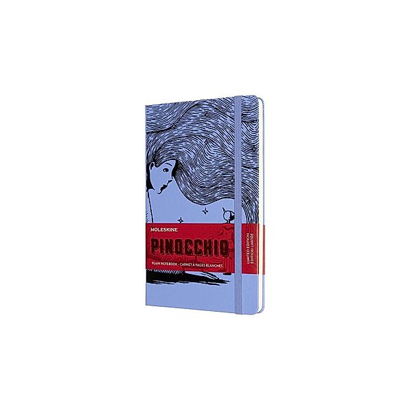 Moleskine Notizbuch - Pinocchio, Large/A5, Blanko, Fee, Moleskine