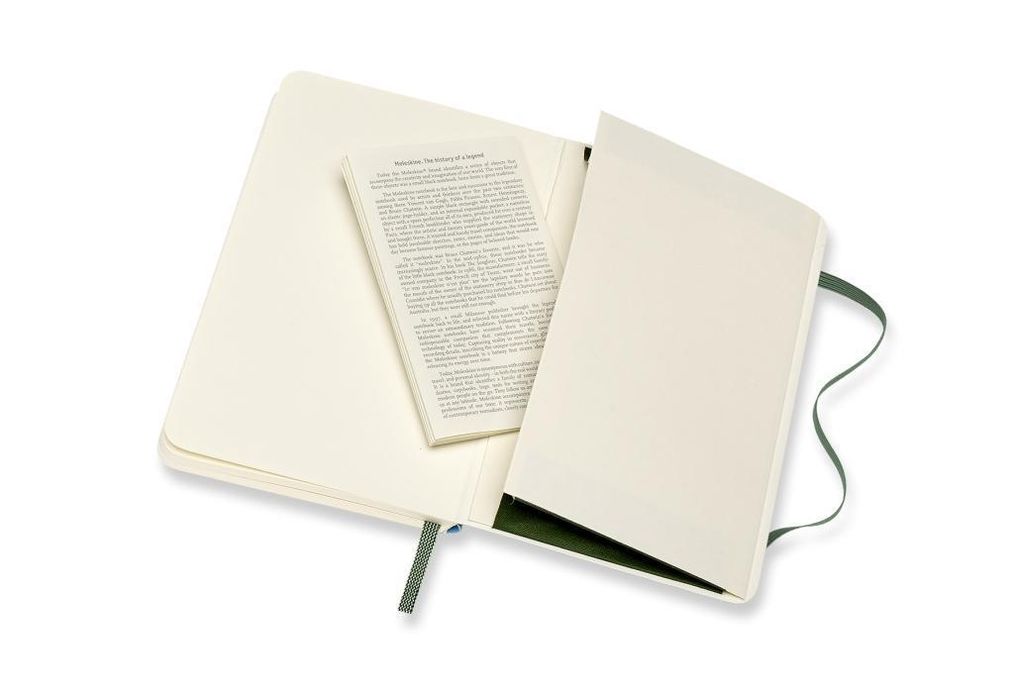 Moleskine Notizbuch, Pocket, A6, Blanko, Soft Cover, Myrtengrün Buch