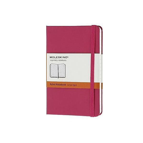 Moleskine Notizbuch, Pocket, A6, liniert, pink, Moleskine