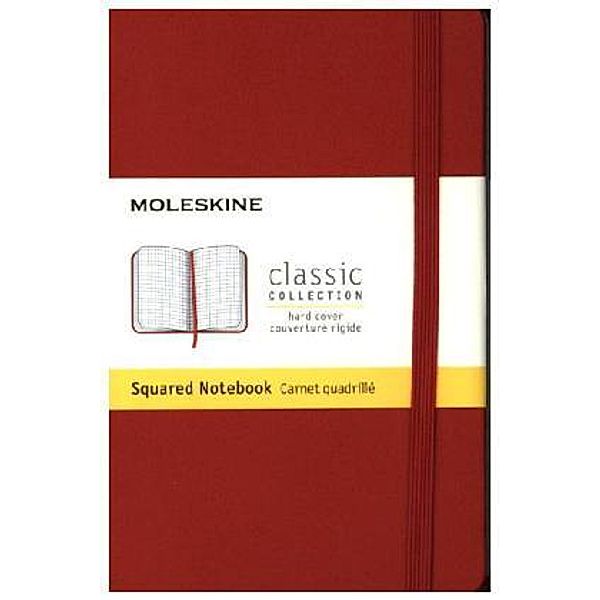 Moleskine Notizbuch, Pocket Size, Kariert, koralle