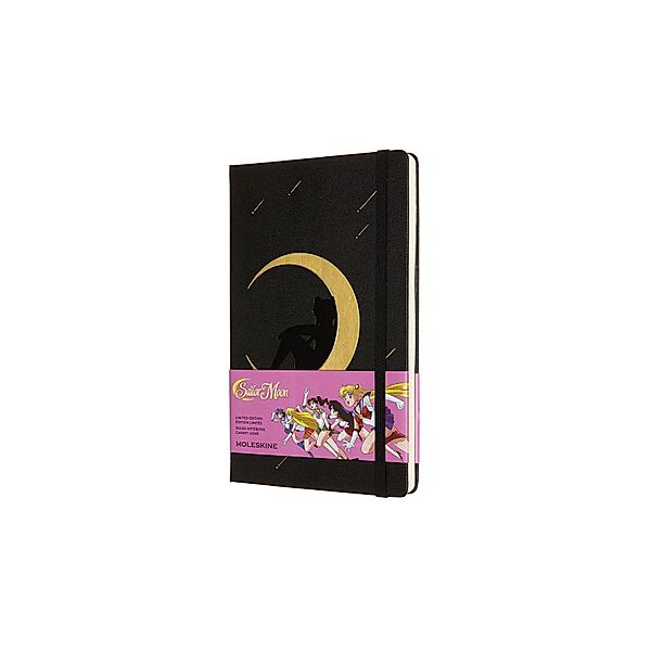 Moleskine Notizbuch - Sailor Moon, Large/A5, Liniert, Mond, Moleskine