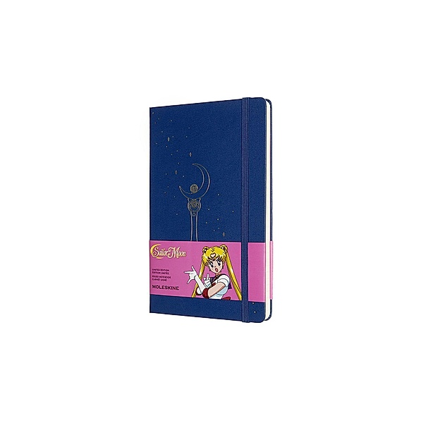 Moleskine Notizbuch - Sailor Moon, Large/A5, Liniert, Sceptre, Moleskine