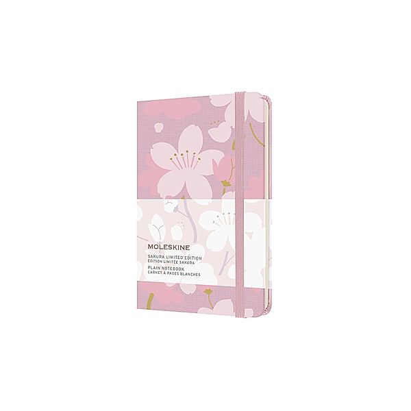 Moleskine Notizbuch - Sakura 2021, Pocket/A6, Blanko, Rosa, Moleskine