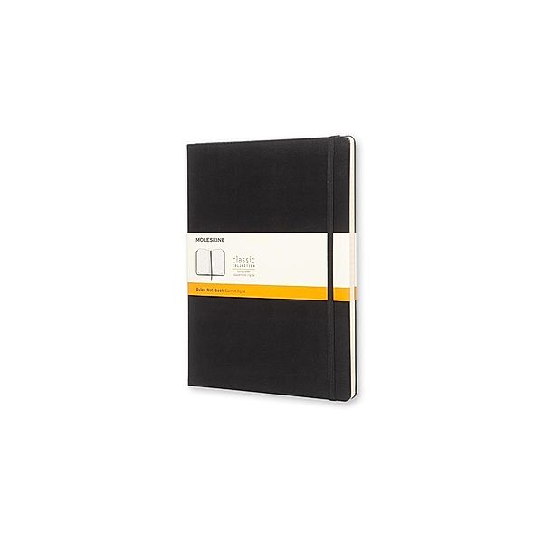 Moleskine Notizbuch, XL, Liniert, schwarz