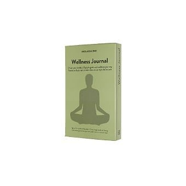 Moleskine Passion Journal Large/A5, Wellness, Hard Cover, Grün