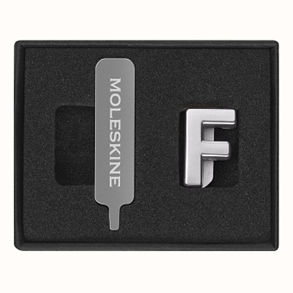 Moleskine Pin F Silber