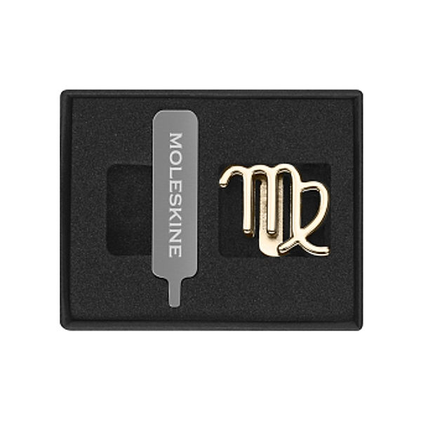 Moleskine Pin Jungfrau, Gold