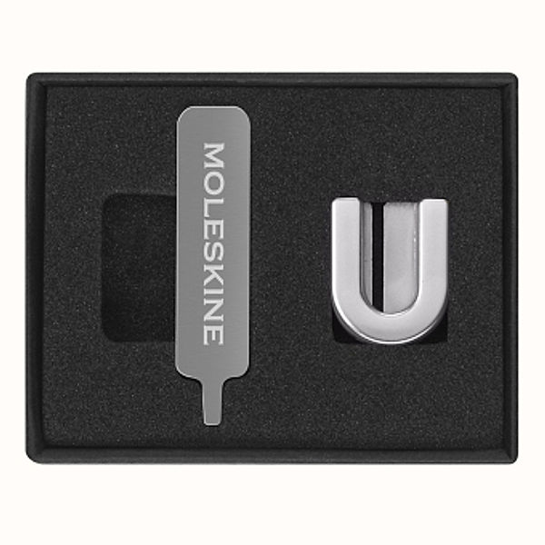 Moleskine Pin U Silber