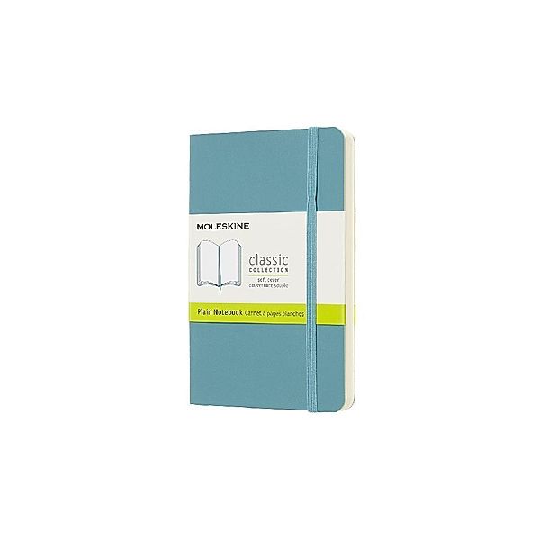 Moleskine Reef Blue Notebook Pocket Plain Soft, Moleskine