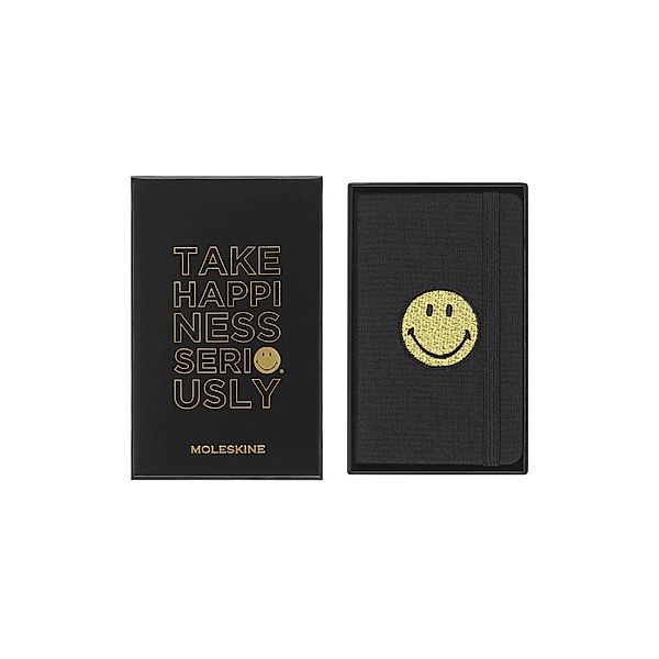 Moleskine Sammlerbox - Smiley, Notizbuch, X-Small, Blanko, Smiley Logo, Moleskine