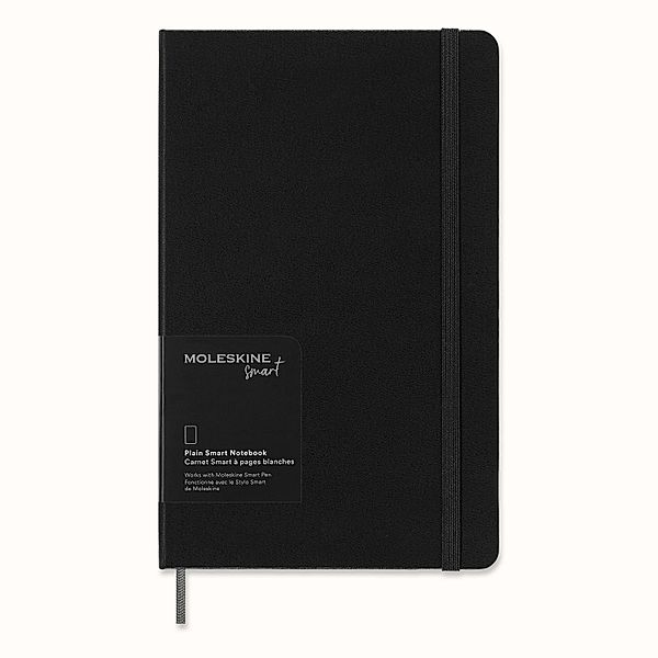 Moleskine Smart Notizbücher, Large/A5, Schwarz