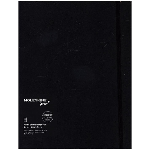 Moleskine Smart Notizbücher, XL 19X25, Schwarz