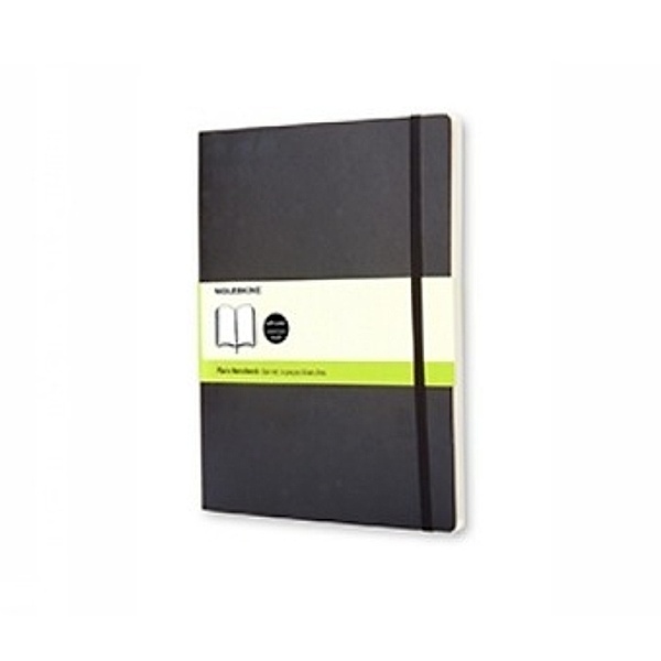 Moleskine soft, Extra Large Size, Plain Notebook