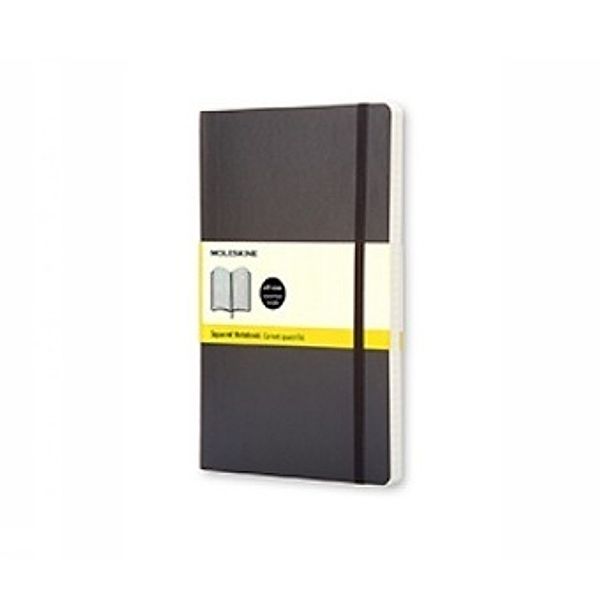 Moleskine soft, Large Size, Squared Notebook