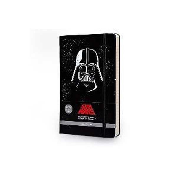 Moleskine Tageskalender, Star Wars, 12 Monate Large Schwarz 2015