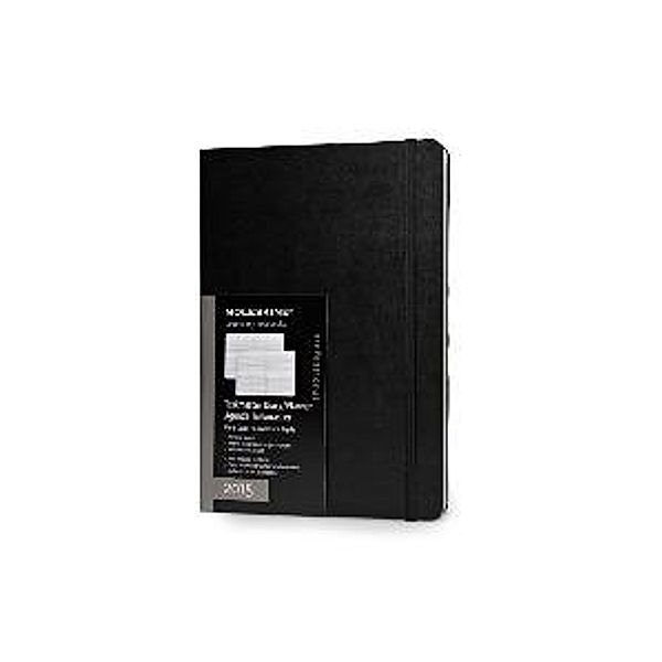 Moleskine Vertikal XL Schwarz 2015