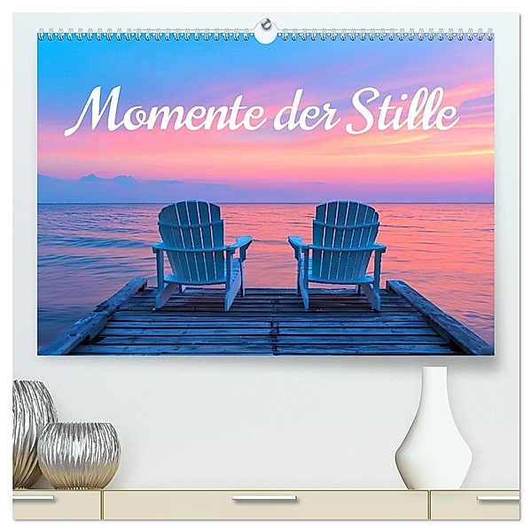 Momente der Stille (hochwertiger Premium Wandkalender 2025 DIN A2 quer), Kunstdruck in Hochglanz, Calvendo, Ally Bee