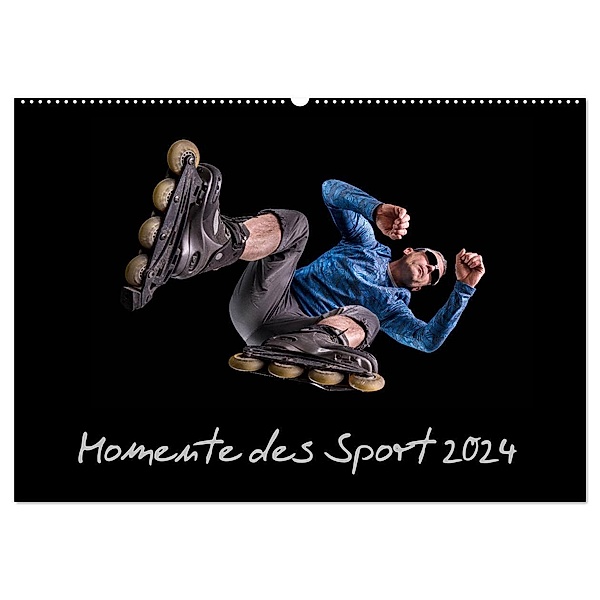 Momente des Sport (Wandkalender 2024 DIN A2 quer), CALVENDO Monatskalender, Stefan Schurr