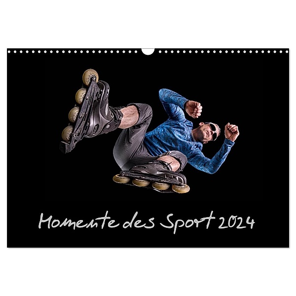 Momente des Sport (Wandkalender 2024 DIN A3 quer), CALVENDO Monatskalender, Stefan Schurr