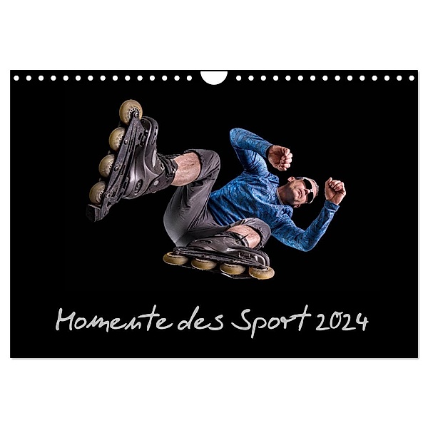 Momente des Sport (Wandkalender 2024 DIN A4 quer), CALVENDO Monatskalender, Stefan Schurr
